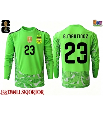 Argentina Emiliano Martinez #23 Målvakt Bortatröja VM 2026 Långärmad